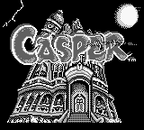Casper title screen for GameBoy